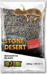 Exo Terra Podłoże Exo Terra Stone Desert, czarna pustynia, 5kg - Podłoże do terrarium - miniaturka - grafika 1