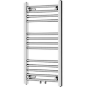 Grzejniki łazienkowe - Mexen Mars grzejnik łazienkowy 700 x 400 mm, 188 W, chrom - W110-0700-400-00-01 - miniaturka - grafika 1