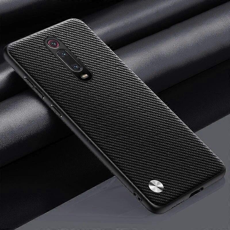 Luksusowe etui ze skóry PU do Xiaomi Mi 9T Pro Mi9T Matowa osłona Silikonowe, odporne na wstrząsy etui na telefon do Redmi K20 Pro Coque czarny mat...