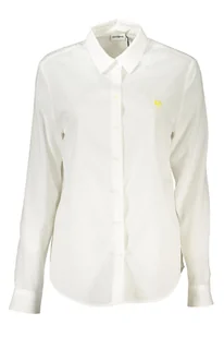 BIAŁA KOSZULA DESIGUAL DAMSKA Z DŁUGIM RĘKAWEM - Koszule damskie - miniaturka - grafika 1