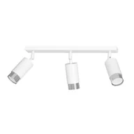 Lampy sufitowe - Emibig HIRO 3 WH/CHROME 962/3 lampa sufitowa 3x30W/GU10 IP20 962/3 - miniaturka - grafika 1