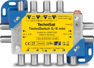 Technisat TechniSwitch 5/8 mini - Rozgałęźniki i multiswitche do TV-SAT - miniaturka - grafika 1