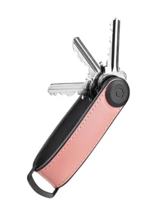 Skórzane etui organizer na klucze Orbitkey Hybrid Leather - pastel pink - Etui na klucze - miniaturka - grafika 1