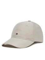 Czapki męskie - Tommy Hilfiger Czapka z daszkiem Th Flag Oxford 6 Panel Cap AM0AM13160 Beżowy - miniaturka - grafika 1