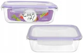 Pojemniki kuchenne - Pojemnik żaroodporny z pokrywą Click it! 1500 ml Ravi 4819 - miniaturka - grafika 1