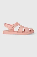 Sandały damskie - Melissa sandały MELISSA EMMA AD damskie kolor różowy M.35682.V204 - miniaturka - grafika 1