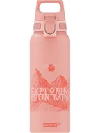 Shakery i bidony sportowe - Sigg Butelka Wmb One Pathfinder Shy Pink 1.0L - miniaturka - grafika 1