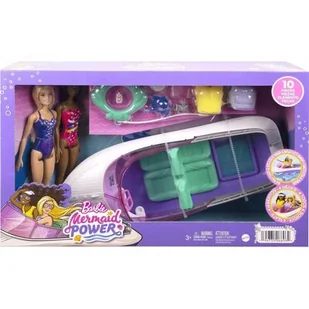 Lalka Barbie Zestaw filmowy Łódź HHG60 - Lalki dla dziewczynek - miniaturka - grafika 1