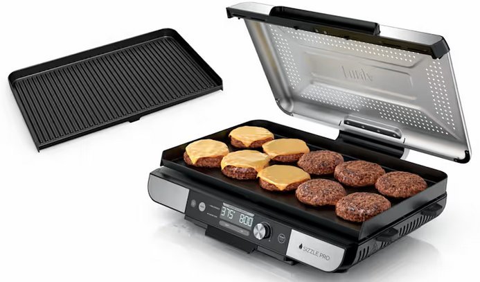 Ninja GX101EU Sizzle Indoor Grilis & Flat Plate