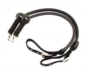 Akcesoria jeździeckie - Mustang Wypinacze z długą gumą - czarne - miniaturka - grafika 1