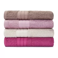 Ręczniki - Zestaw 4 bawełnianych ręczników Bonami Selection Siena, 50x100 cm - miniaturka - grafika 1