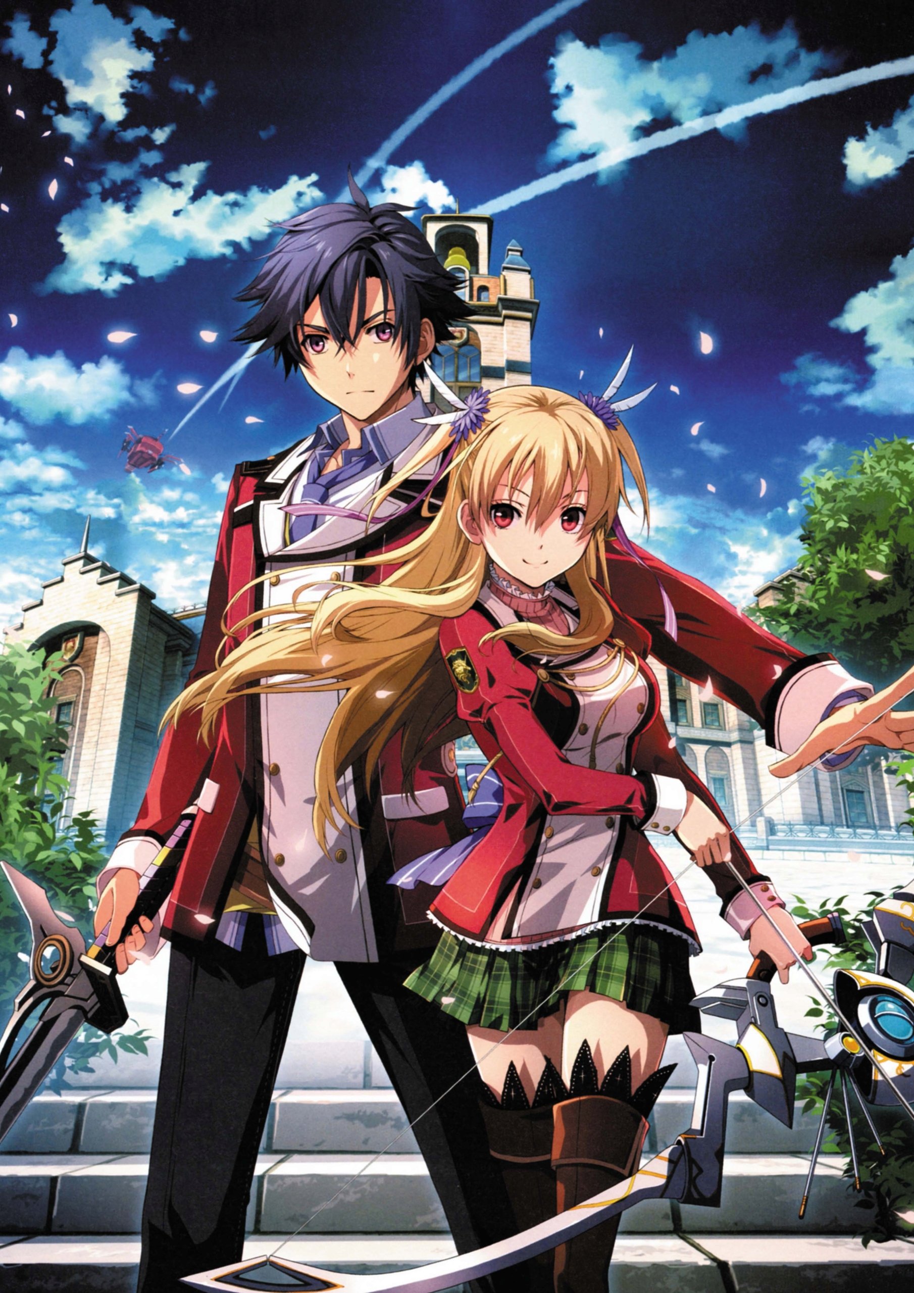 Plakat A3 anime gra The Legend of Heroes Sen no Kiseki