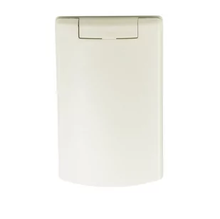 Gniazdo ssące Longi kremowe - Gniazdka elektryczne - miniaturka - grafika 1