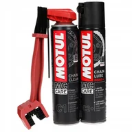 Kosmetyki samochodowe - Zestaw Do Łańcuchów Motul C2+,C1 Szczotka Oryginał - miniaturka - grafika 1