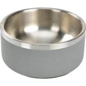 Miski dla psów - MORE Miska ze stali nierdzewnej Premier szary 1,1 l - miniaturka - grafika 1