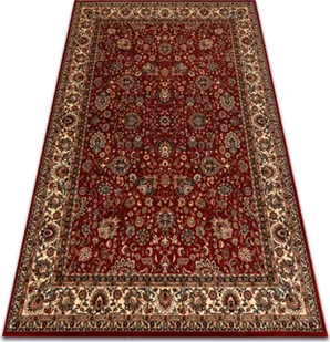 Dywan wełniany KASHQAI 4362 302 ornament bordo / beż czerwony 120x170 cm - Dywany - miniaturka - grafika 1