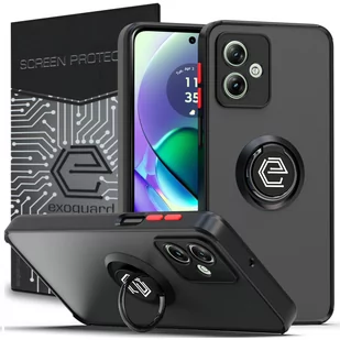 ETUI EXOGUARD O-RING + SZKŁO - MOTOROLA MOTO G54 5G / G54 5G POWER EDITION - PANCERNE CASE OBUDOWA FUTERAŁ RING - Etui i futerały do telefonów - miniaturka - grafika 1
