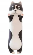 Maskotki i pluszaki - Długi Czarny Pies Husky Poduszka Maskotka Dla Dzieci Pluszak 110 Cm - miniaturka - grafika 1