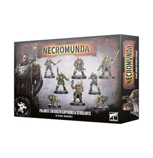 WARHAMMER 40K - NECROMUNDA PALANITE ENFORCER CAPTAINS & SERGEANTS - Gry planszowe - miniaturka - grafika 1