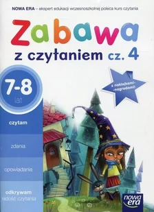 Nowa Era Zabawa z czytaniem Część 4 7-8 lat - Nowa Era - Materiały pomocnicze dla uczniów - miniaturka - grafika 1