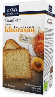 Sottolestelle Sucharki z pszenicy khorasan 200 g - Inne pieczywo - miniaturka - grafika 1