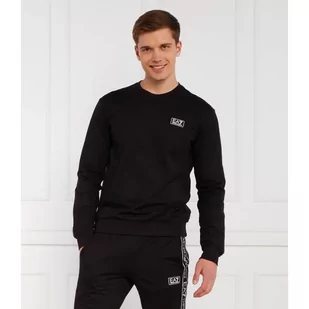 EA7 Bluza | Regular Fit - Bluzy męskie - miniaturka - grafika 1