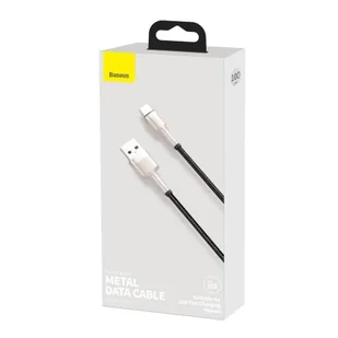 Baseus Cafule Metal Data kabel USB - USB Typ C 66W Quick Charge 1m czarny (CAKF000101) - Kable USB - miniaturka - grafika 21