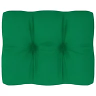 Poduszki ogrodowe - vidaXL Poduszka na sofę z palet, zielona, 50x40x12 cm - miniaturka - grafika 1