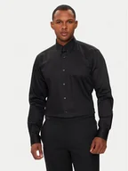 Koszule męskie - Hugo Koszula Vikko 50519847 Czarny Modern Fit - miniaturka - grafika 1