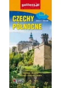 Mapa atrakcji tur.- Czechy Północne 1: 200 000 - Atlasy i mapy - miniaturka - grafika 1