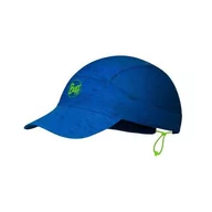 Czapki i chusty sportowe męskie - BUFF Czapka biegowa z daszkiem PACK SPEED CAP Azures blue - miniaturka - grafika 1
