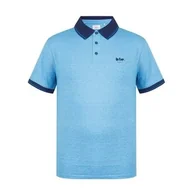 Koszulki męskie - Lee Cooper koszulka polo niebieska męska, Rozmiar 3XL - miniaturka - grafika 1