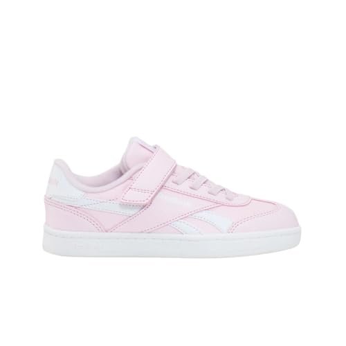 Reebok Unisex dziecięce buty sportowe Smash Edge Elastic & Top Strap, Frostedberry Frostedberry Ftwrwhite, 27.5 EU