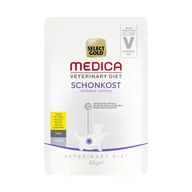 Mokra karma dla kotów - SELECT GOLD Medica Lekkostrawna Kitten Kurczak i ryż 12 x 85 g - miniaturka - grafika 1
