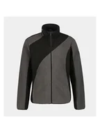 Odzież trekkingowa męska - LUHTA Kurtka polarowa "Jutans" w kolorze szaro-czarnym - miniaturka - grafika 1