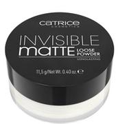 Pudry do twarzy - Catrice Invisible Matte Loose Powder 001 11,5 - miniaturka - grafika 1