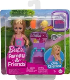 Barbie Family&Friends Klub Chelsea JBF46 - Mattel - Lalki dla dziewczynek - miniaturka - grafika 1