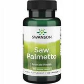 Suplementy naturalne - SWANSON Saw Palmetto 540mg 100kaps Palma Sabałowa - suplement diety - miniaturka - grafika 1