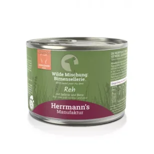 Herrmanns Manufaktur Selection Cat Reh - sarnina 200 g - Mokra karma dla kotów Herrmanns Manufaktur Selection Cat Reh - sarnina 200 g - Mokra karma dla kotów - miniaturka - grafika 1