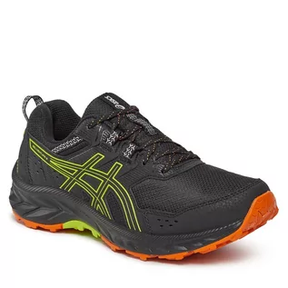 Buty sportowe męskie - Buty Asics Gel-Venture 9 1011B486 Black/Neon Lime 007 - grafika 1