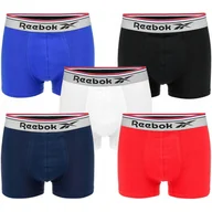 Majtki męskie - Bokserki majtki męskie bawełna 5 par REEBOK SPORTS TRUNK CATHAL - miniaturka - grafika 1