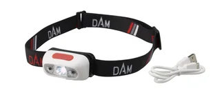 Lampka czołowa DAM USB Sensor - Inne akcesoria dla wędkarzy - miniaturka - grafika 1