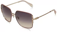 Okulary przeciwsłoneczne - Police Unisex SPLF34 okulary przeciwsłoneczne, złote, 57, złoto, 57 - miniaturka - grafika 1