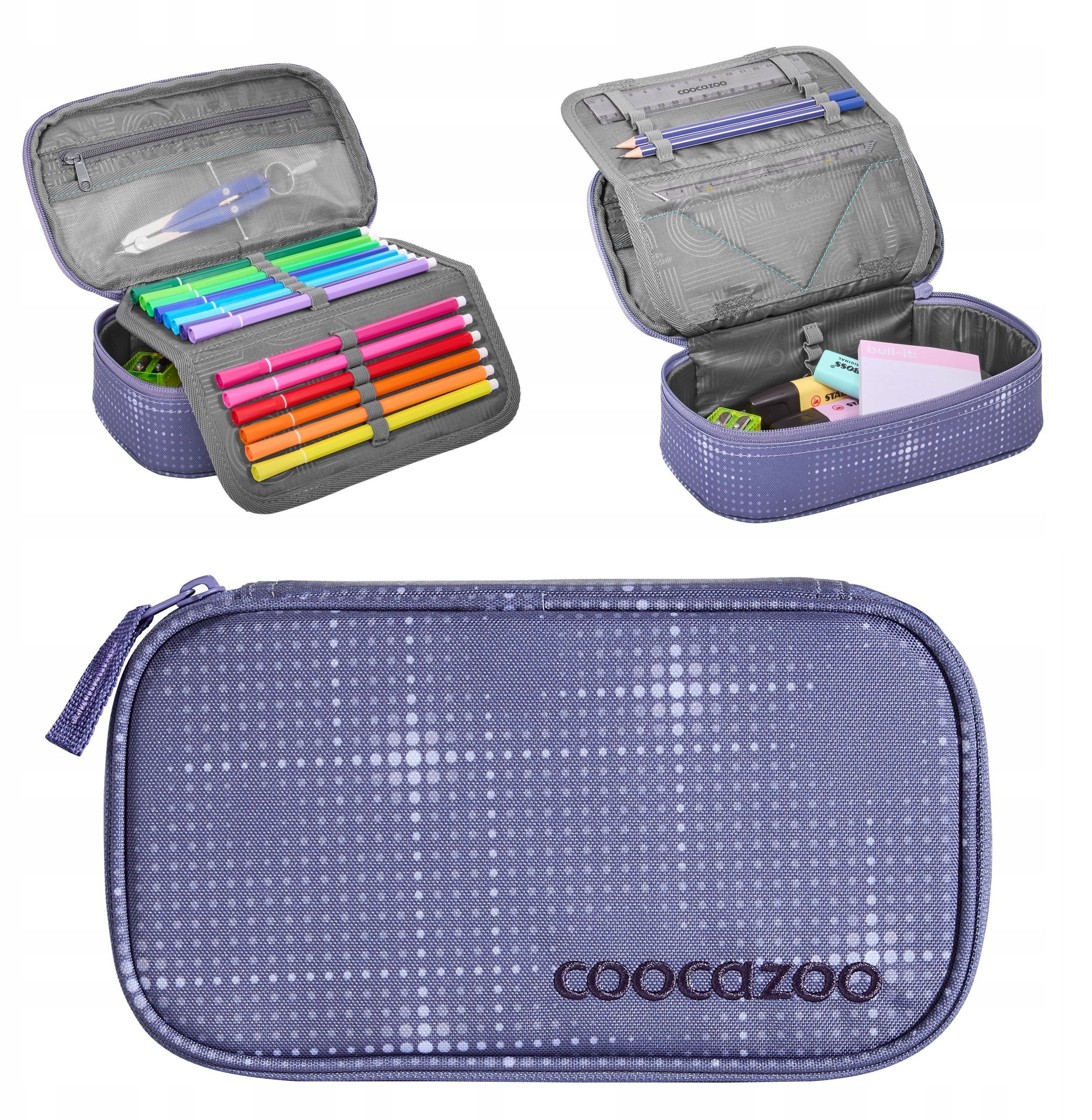 Piórnik Hama Coocazoo przybornik, kolor: Lavender Sky