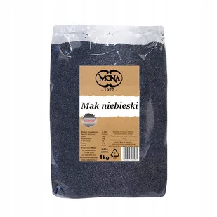 Mak Niebieski 1Kg Mona Premium - Ziarna i nasiona roślin strączkowych - miniaturka - grafika 1