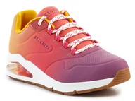 Sneakersy damskie - Skechers UNO COLOR WAVES 155628-PKMT - miniaturka - grafika 1