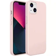 Etui i futerały do telefonów - Kingxbar PQY Silicone Series magnetyczne etui do iPhone 13 Pro Max silikonowa obudowa pokrowiec różowy (kompatybilne z MagSafe) - miniaturka - grafika 1