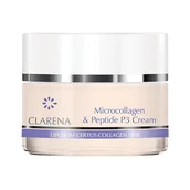 Kremy do twarzy - Clarena Microcollagen Peptide P3 Krem Peptydowy 50 - miniaturka - grafika 1