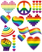 Pasmanteria - Naplamki DD-41 Pride - miniaturka - grafika 1