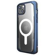 Etui i futerały do telefonów - Raptic X-Doria Secure Case etui iPhone 14 z MagSafe pancerny pokrowiec niebieski - miniaturka - grafika 1